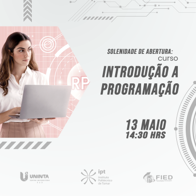 Solenidade de abertura do curso de Introdução a Programação