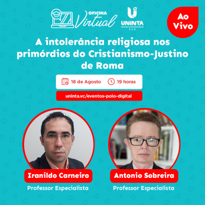 A intolerância religiosa nos primórdios do Cristianismo-Justino de Roma.