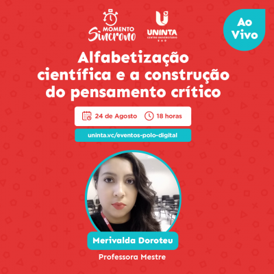 Alfabetização científica e a construção do pensamento crítico.