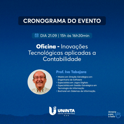 TECNOJOBS - Oficina -  Inovações Tecnológicas aplicada a Contabilidade.