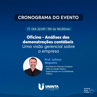 TECNOJOBS - Oficina - Análises das demonstrações contábeis - uma visão gerencial sobre a empresa