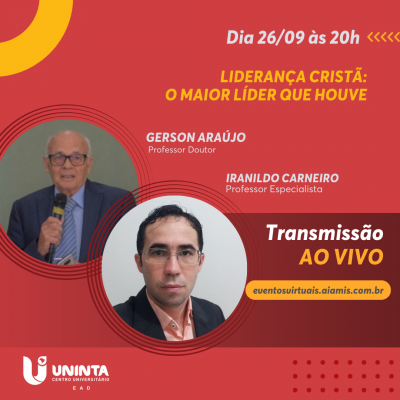 Liderança Cristã: maior líder que houve.