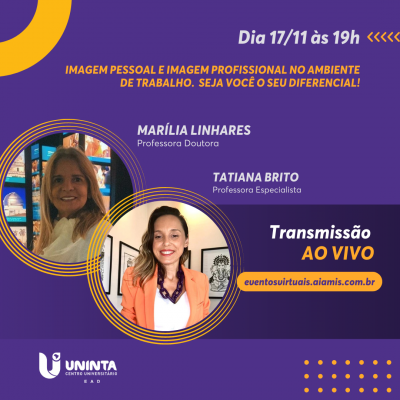 Imagem pessoal e imagem profissional no ambiente de trabalho.  Seja você o seu diferencial!