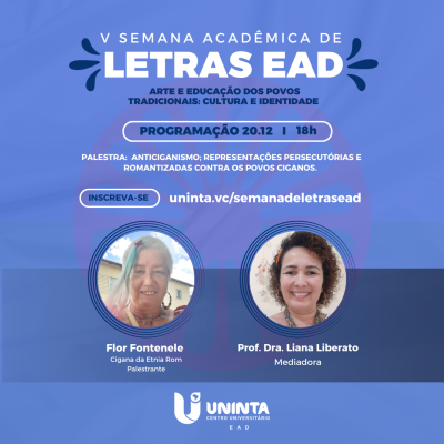 V SEMANA ACADÊMICA DE LETRAS EaD: Arte e Educação dos povos tradicionais: Cultura e identidade 02