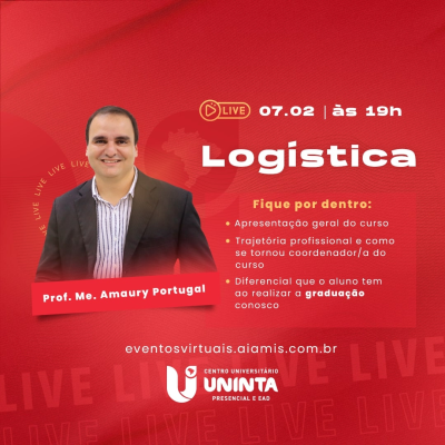 Acolhida aos alunos do curso de Logística do semestre 2023.1