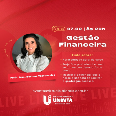 Acolhida aos alunos do curso de Gestão Financeira semestre 2023.1