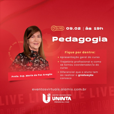 Acolhida aos alunos do curso de Pedagogia semestre 2023.1