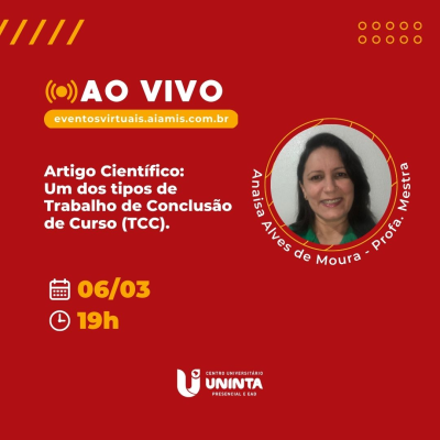 Artigo Científico: Um dos tipos de Trabalho de Conclusão de Curso - TCC