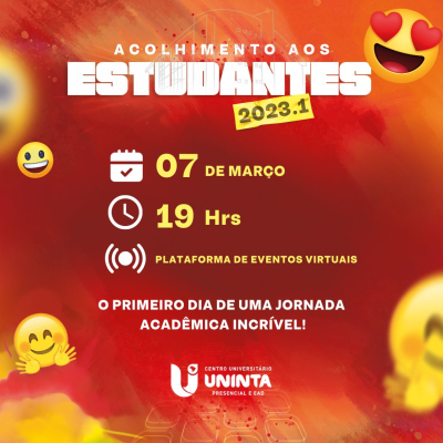 Acolhimento Geral dos Alunos EAD do Semestre 2023.1