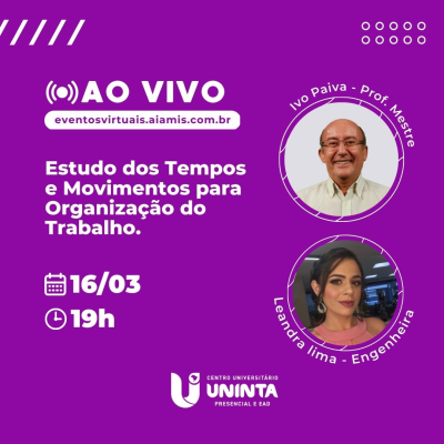 Estudo dos Tempos e Movimentos para Organização do Trabalho
