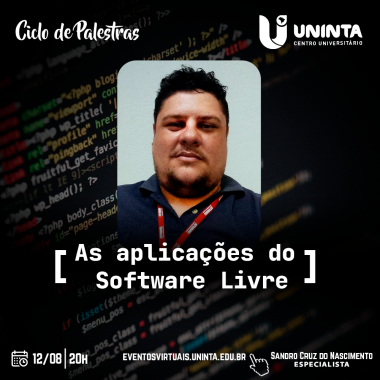 AS APLICAÇÕES DO SOFTWARE LIVRE