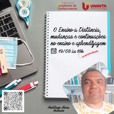 O ENSINO A DISTÂNCIA, MUDANÇAS E CONTINUAÇÕES NO ENSINO E APRENDIZAGEM