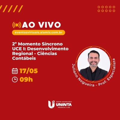 1º Momento Síncrono - UCE I: Desenvolvimento Regional - Ciências Contábeis