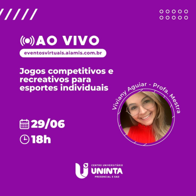 Jogos competitivos e recreativos para esportes individuais