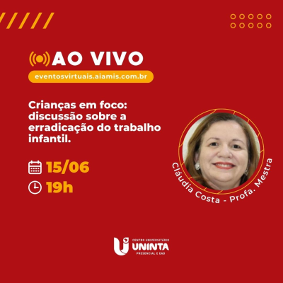 Crianças em foco: discussão sobre a erradicação do trabalho infantil.