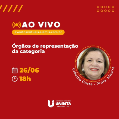 Órgãos de representação da categoria