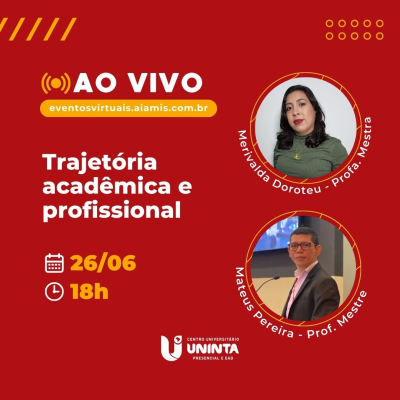 TRAGETÓRIA ACADÊMICA E PROFISSIONAL
