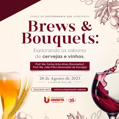 Brews & Bouquets: desvendando cervejas e vinhos