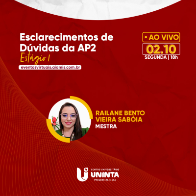 Esclarecimentos de Dúvidas da AP2 - Estágio 1