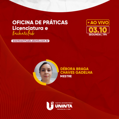 OFICINA DE PRÁTICAS - Licenciatura e Bacharelado