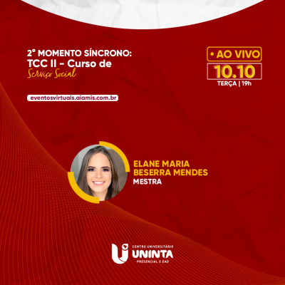 2° MOMENTO SÍNCRONO - TCC II - Curso de Serviço Social