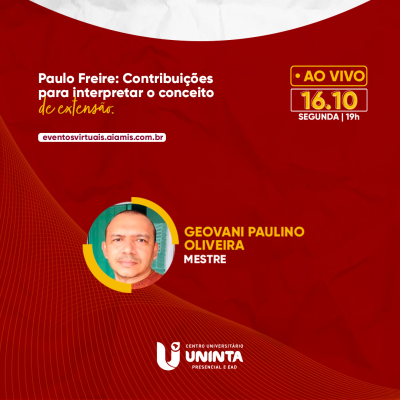 Paulo Freire: contribuições para interpretar o conceito de extensão.