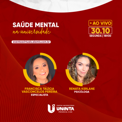 Saúde Mental na Universidade.