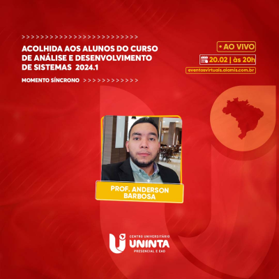 Acolhida aos alunos do curso de Análise e Desenvolvimento de Sistemas  2024.1