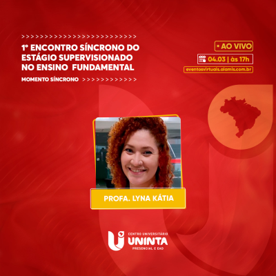 1º Encontro Síncrono do Estágio Supervisionado no Ensino  Fundamental