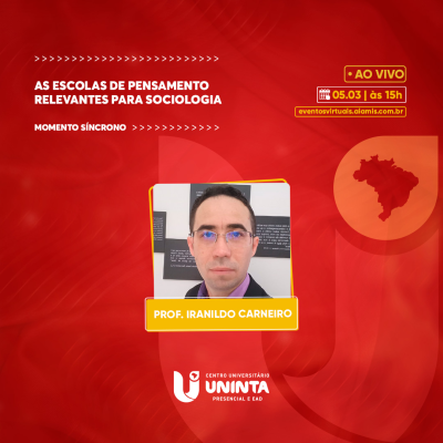 As escolas de pensamento relevantes para sociologia