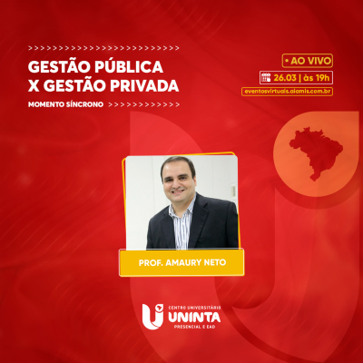 Gestão Pública x Gestão Privada