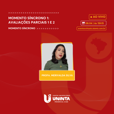 Momento Síncrono 1: avaliações parciais 1 e  2