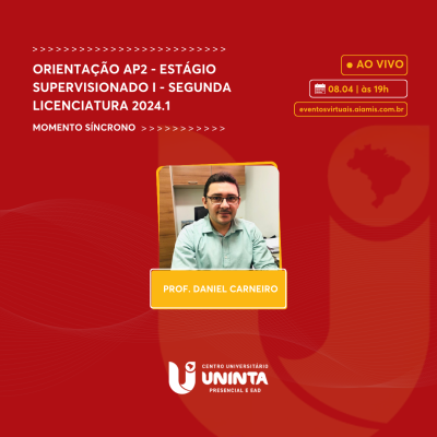 ORIENTAÇÃO AP2 - Estágio Supervisionado I - Segunda Licenciatura 2024.1