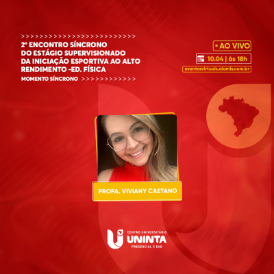 2º Encontro Síncrono do Estágio Supervisionado da Iniciação Esportiva ao Alto Rendimento -Ed. Física