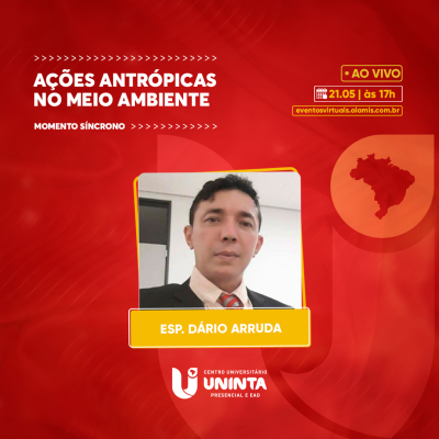 Ações antrópicas no meio ambiente