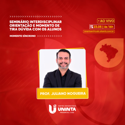 SEMINÁRIO INTERDISCIPLINAR - orientação e momento de tira dúvida com os alunos