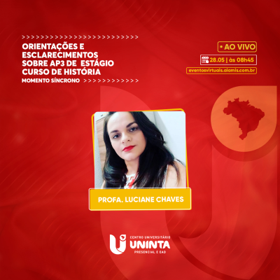 Orientações e  esclarecimentos  sobre AP3 de estágio - curso de História