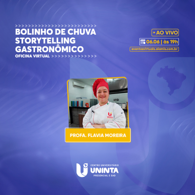 Bolinho de Chuva Storytelling Gastronômico