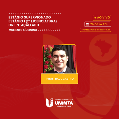 Estágio Supervionado - Estágio I  (2 licenciatura) - Orientação AP 3