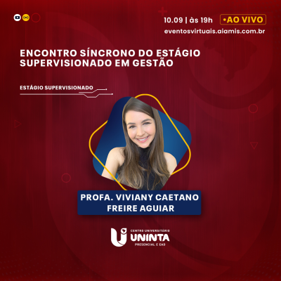 Encontro Síncrono do Estágio  Supervisionado em Gestão