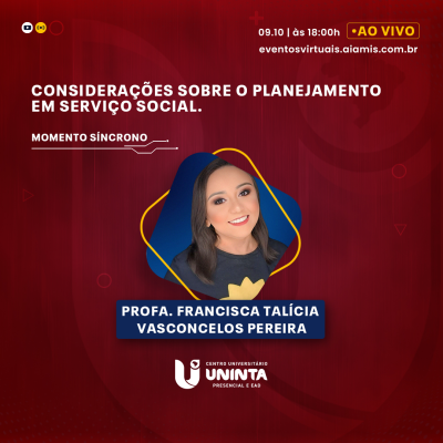 Considerações sobre o Planejamento em Serviço Social.