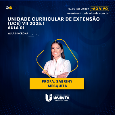 Unidade Curricular de Extensão (UCE) VII 2025.1