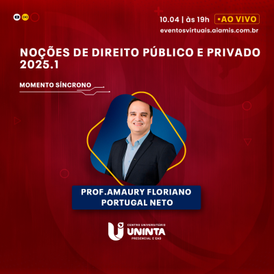 Noções de Direito Público e Privado - 2025.1
