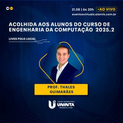 Acolhida aos alunos do curso de Engenharia da Computação - 2025.2