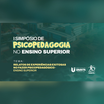 I Simpósio de Psicopedagogia no Ensino Superior
