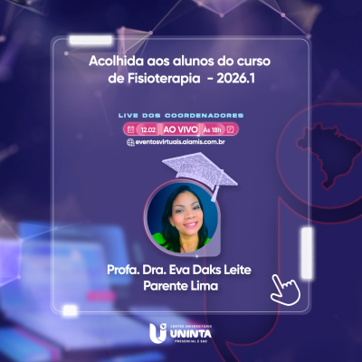 Acolhida aos alunos do curso de Fisioterapia - 2026.1