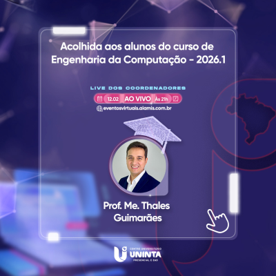 Acolhida aos alunos do curso de Engenharia da Computação - 2026.1