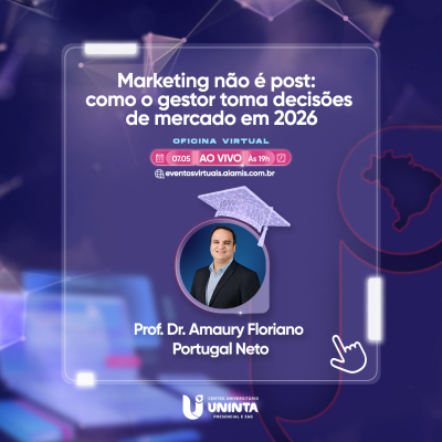 Marketing não é post:  como o gestor toma decisões de mercado em 2026