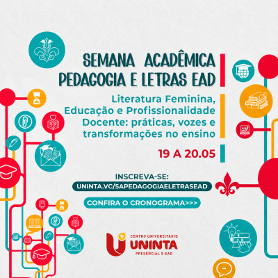 Semana Acadêmica - Literatura Feminina, Educação e Profissionalidade Docente