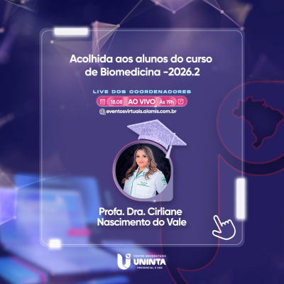 Acolhida aos alunos do curso de Biomedicina - 2026.2